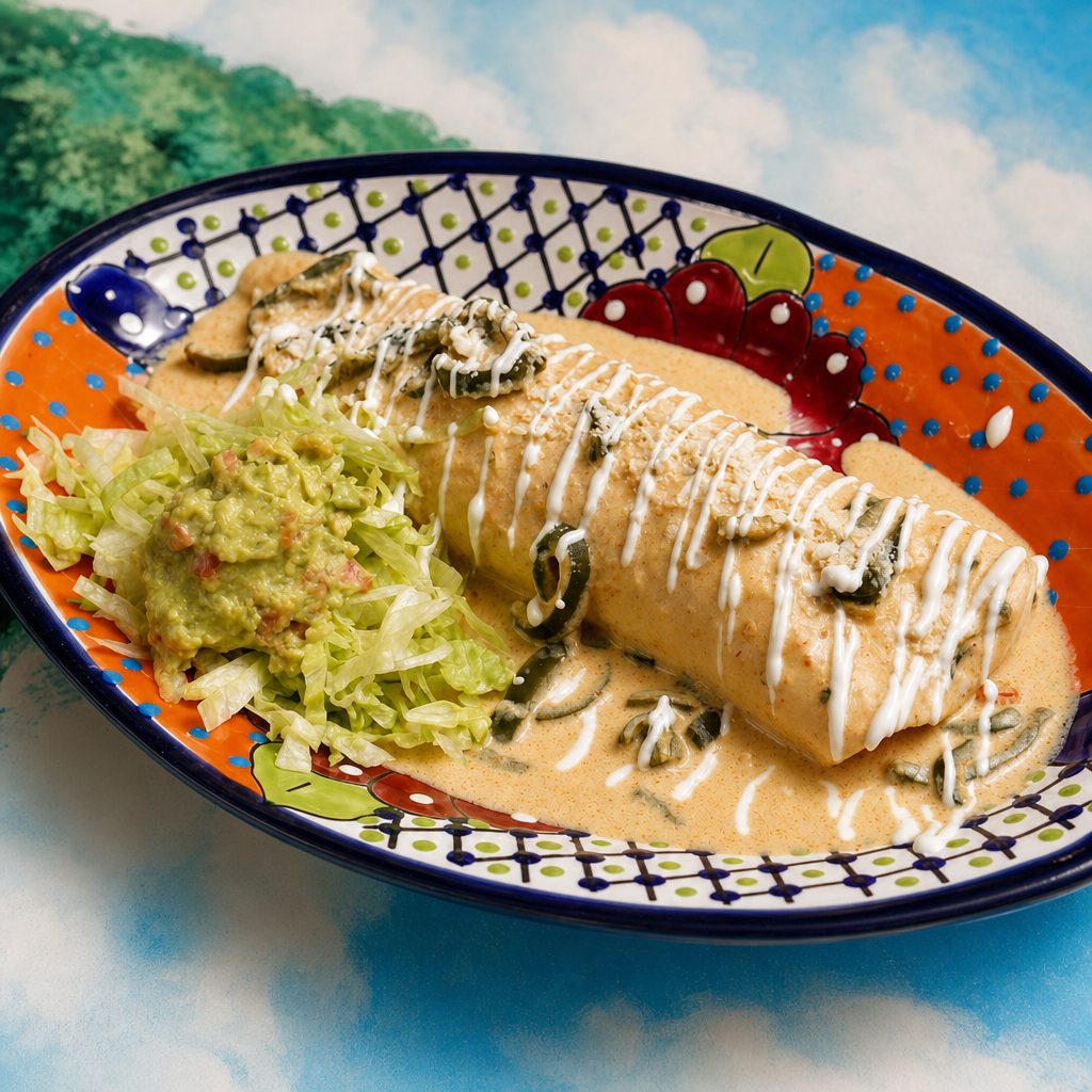 Burrito del Mar.
