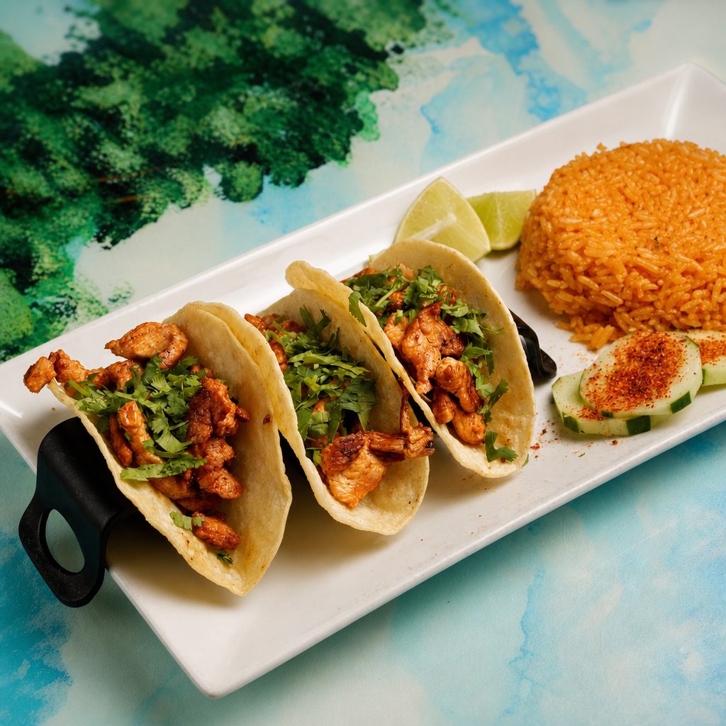 Chicken Tacos.