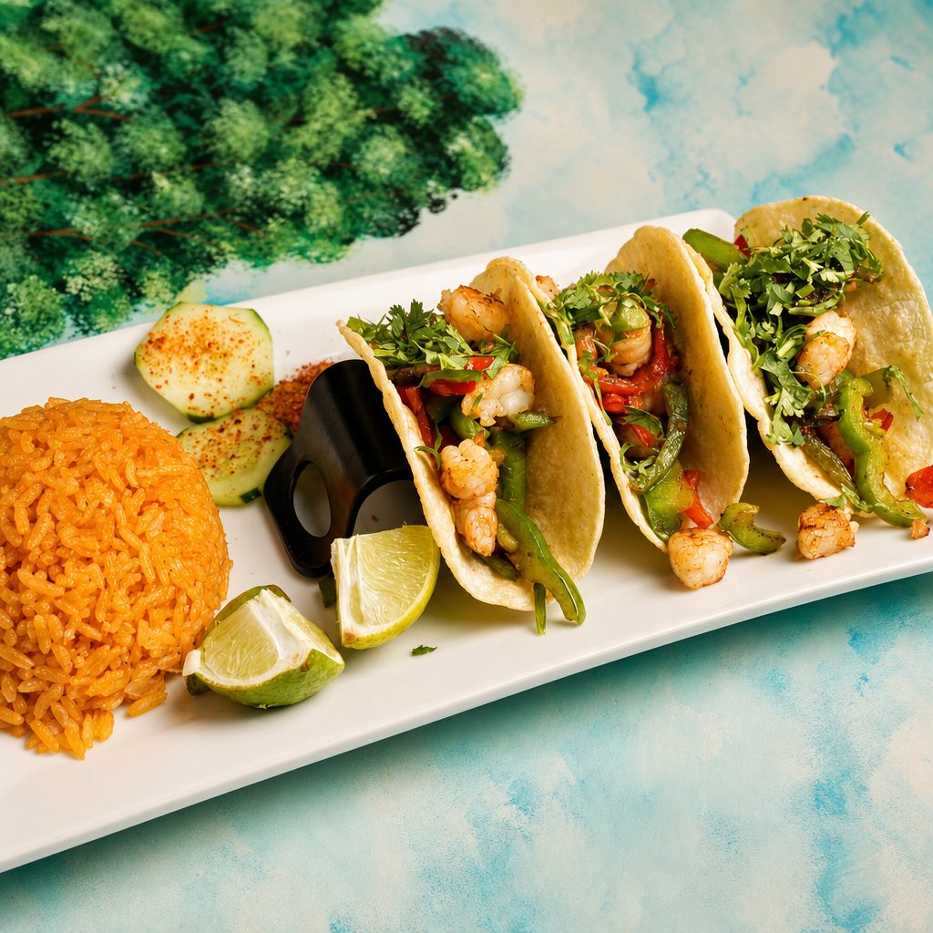 Shrimp Tacos.