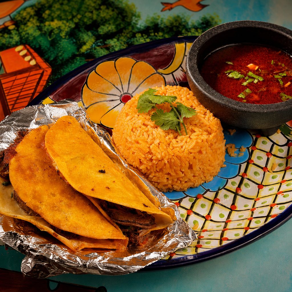 Birria Tacos.