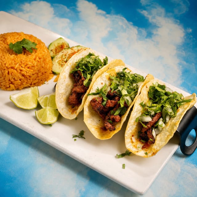 Steak Tacos.