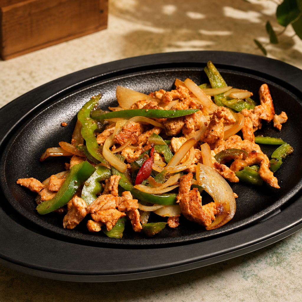 Chicken Fajitas.