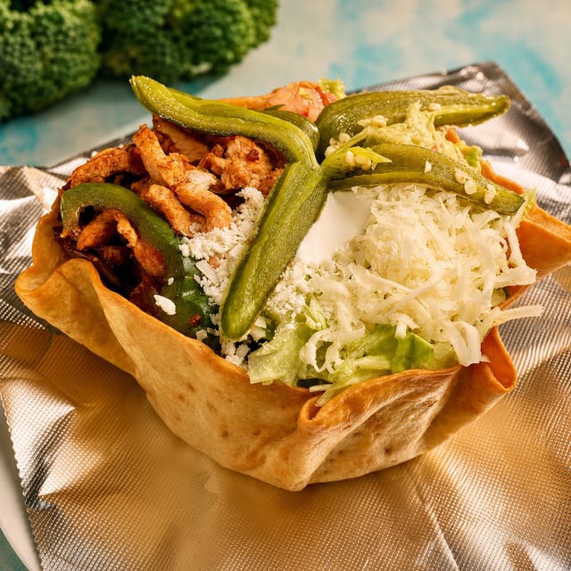 Fajita Taco Salad.