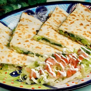 Vegetarian Quesadillas